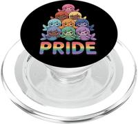 Black Mermaid Gay Pride Flag Rainbow Parade Month Melanin PopSockets PopGrip for MagSafe