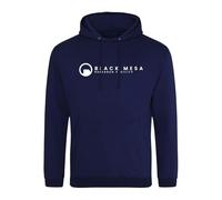 Black Mesa Inspired By Half-Life Printed Hoodie Sweatshirt Hoodie Navy XL