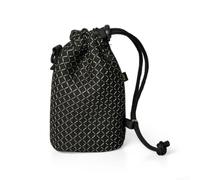Black Mesh Storage Pouch for JBL Go 5 Speaker 15cm | Allows music playback while stored, ventilated structure, no audio muffling, ideal for parties