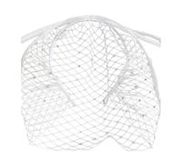 Black Mesh Veil Headbands Vintage Lace Bridal Hair Accessory For Women Wedding Halloween 1920s Party Elegant Black Bridal Fascinator Hairband