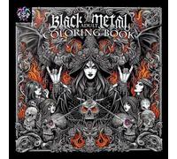 Black Metal Adult Coloring Book: Unleash Your Inner Darkness