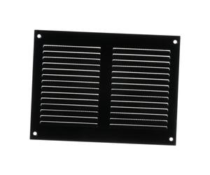 Black Metal Air Vent Grille 200mm x 150mm