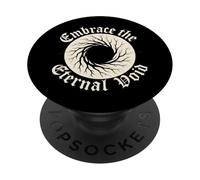 Black Metal Corpse Paint Inverted Cross Occult Music PopSockets Adhesive PopGrip