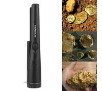 (Black) Metal Detector Pin Pointer High Sensitivity All Gold Finder Electronic Measuring Tool