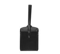 Black Metal Fireplace Coal Ash Shovel Dustpan Animal Pet Feed Scoop (5" Shovel)