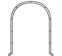 Black Metal Garden Pergola 2.2m x 3.5m Wedding Arch Reconfigurable & Easy Assembly Indoor/Outdoor Use Arceau À Rosier Perfect for Events & Decorations