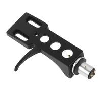 Black Metal Phono Headshell Mount for Record Player, 1pcs