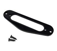 Black Metal Single Coil Pickup Mounting Ring for Fender Telecaster Guitar by VINTAGE FORGE | PRT10-BLK