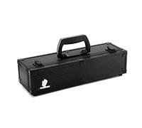 Black Metal Storage Case for TCG, Deck Box, MTG, Magic, FaB, Flesh and Blood, PTCG, YGO, Keyforge, Trading Cards, toploader, EDH, Commander, One Touch Holder Storage