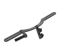 Black Metal Umbrella Holder Bracket for Electric Bike and Scooter | Adjustable Spring Clamp, Foldable Design, Quick Rain Access, Universal Fit for Mobility Scooter and Umbrella