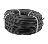 Black Micro Garden Flexible Automatic Irrigation tubing 4/6mm x 25mtrs (81ft) dripper line-Takes Water to indevidual Plants