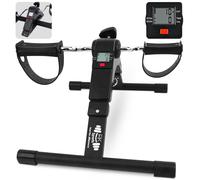 (Black) Mini Exercise Bike Portable Pedal Exerciser