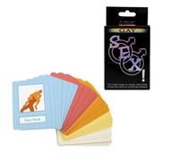 black/mixed/patterned/silver Gay Sex Card Game