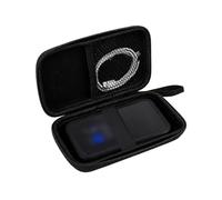 Black Mobile Carrying Hot Spot Case for NETGEAR Nighthawk M7 (MH7150) | Portable Hotspot Wifi Router Hard Case with Mesh Pockets & Wristband, Multiple Protections & Easy to Carry, for RVs, Travel