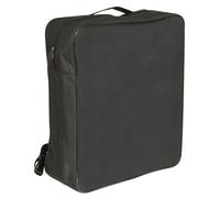 Black Mobility Scooter Storage Bag - Compatible with Most Scooters - One Large Compartment - Sturdy Carry Handle - Adjustable Strap - Raised Rubber Feet
