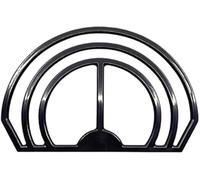 Black Modern Hat Brim Bender, Hat Shaper for Baseball Caps Plastic Dual Slots Design Perfect Hat Curving Band, Practical Convenient,Brim Bender,Hat Brim Shaper,Head Protection Hats & Caps