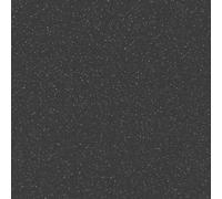 Black Modern Mosaic Effect Anti-Slip Vinyl Flooring For Kitchen, Bathroom, 2.5mm Thick Vinyl Sheet-1M(3'3") X 3M(9'9")-3M²