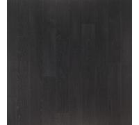 Black Modern Wood Effect Anti-Slip Vinyl Flooring For Kitchen, Bathroom, & Living Room, 2.3mm Thick Cushion Backed Vinyl Sheet, 2 Years Warranty-1m(3'3") X 2m(6'6")-2m²