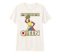Black Mom Juneteenth Queen Melanin Women Sista Mother Sistas Premium T-Shirt