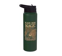Black Mom Magic African American Mom Black Mother Melanin Stainless Steel Insulated Water Bottle
