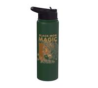 Black Mom Magic African American Mom Black Women Melanin Stainless Steel Insulated Water Bottle