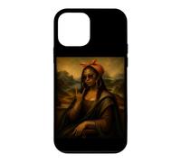 Black Mona Lisa Afro Black Diva Juneteenth African American Case for iPhone 12 mini