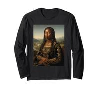 Black Mona Lisa - Black History Month African Roots Long Sleeve T-Shirt