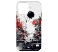Black Moon Japanese Tokyo JDM Car Case for iPhone 12 mini