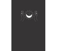 Black Moon Journal, creative writing, dream journal, blank lines, music lyrics, gift idea, for her, for him.