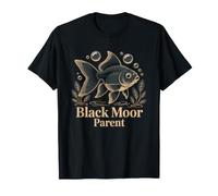 Black Moor Goldfish Keeper Breed Fancy Aquarium Fish Parent T-Shirt