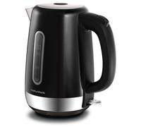 (Black) Morphy Richards 102786 Brushed Equip Stainless Steel Jug Kettle, 3000 W, 1.7 Litre, Brushed