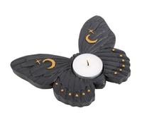 Black Moth Tealight Candle Holder