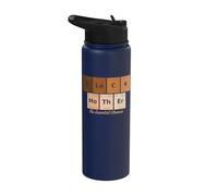 Black Mother The Essential Element African American Mom Stainless Steel Insulated Water Bottle