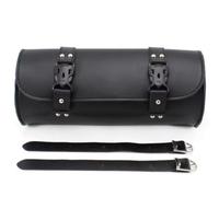 Black Motorcycle Front Fork Tool Bags Storage Luggage Bag Retro Saddle for Kawasaki for Vulcan for S 650 for VN800 for VN900 Motorcycle Tail Bag