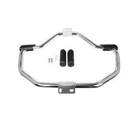Black Motorcycle Mustache Highway Crash Bar Front Engine Guard For H&arley Sportster 1200 883 XL 48 72 Iron(Chrome)
