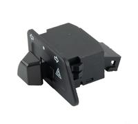 Black Motorcycle Turn Signal And Double Flash Switch For Combo Unit Made From Strong Nylon Pa6 Plastic For Custom Bike For Modification Projects Simple In Installation No Wiring Required Fit