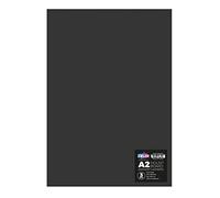Black Mount Board by Zieler® | 1.4mm Thick | Matt-Black Sheets (A2 (3 Sheets))