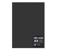Black Mount Board by Zieler® | 1.4mm Thick | Matt-Black Sheets (A3 (4 Sheets))
