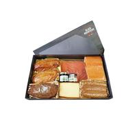 Black Mountains Smokery Artisan Selection Hamper - Luxury Smoked Fish, Meats & Cheese Gift Box - Gourmet Food Hamper for Christmas, Birthdays & Entertaining