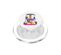 Black Mouth Cur doing yoga inhale - exale DIGOR funny PopSockets PopGrip for MagSafe