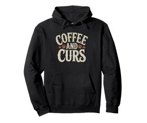Black Mouth Cur Mom Coffee Hunting Dog Southern Proud Mama Pullover Hoodie