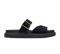 Black Mule Sandal - female - Clarks - Sliders - Black - 4 UK - Shoes 4 UK