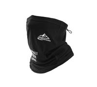(Black) Multifunctional Bandana Face Scarf UV Protection Windproof An-dust Neck Gaiter Headwear for Women Men Hair Accessories