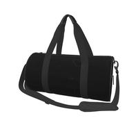 Black Music Notes Duffle Bag With Shoes Compartment And Adjustable Strap,Foldable Travel Duffel Bags For Men Women,Waterproof Duffel Bags, Black, One Size