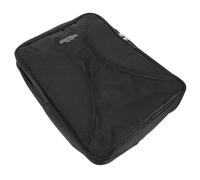 Black Music Score Storage Bag with Adjustable Buckle and Zipper | Wear-resistant Composite Cloth, Shockproof Lining, Dust Protection, for Performance and Outings, Piano Case Fit