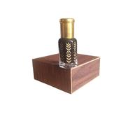 Black Musk Al Ghazal Perfume Oil | Black | Unisex Alcohol-Free Attar | Long-Lasting Arabian Fragrance | Concentrated Natural Scented Oil for Men & Women | Travel Size (Medium (1/2 Tola))