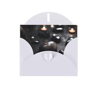 Black Mystery Heart Stone Greeting Card, Blank Card With Envelope, 4x6 Inches (Approx. 10x15 Cm), For Events, Weddings,& Birthdays.