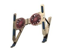 Black Myth Aluminum Laptop Stand Holder With Turboes Cooling And 16 Lighting Effects For Laptop Heat Dissipation