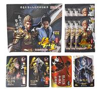 Black Myth Anime Cards, 160PCS Wukongs Cards Sets Collectible Cards Trading Cards Anime Game for Kids Card Game Card Box Anime Card Booster Pack Anime Playing Cards Birthday Gift for Children
