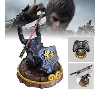 Black Myth: Wukong Game Controller Display Stand Design For Xbox ONE PS5 PS4 PC Steelseries Steam & More, Gamepad Desktop Handle With Detachable Bronzecloud Ruyi Staff For Display And Organization